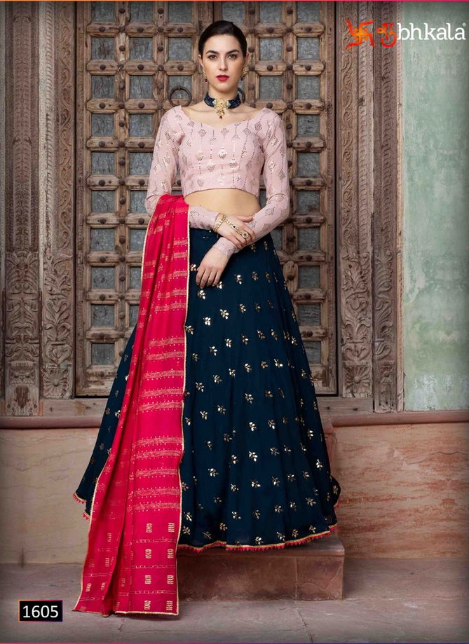 KHUSHBOO BRIDESMAID VOL-10 Latest Fancy Designer Festive Wear Georgette Fancy Thread With Sequence Embroidery Work Lehenga Choli Collection